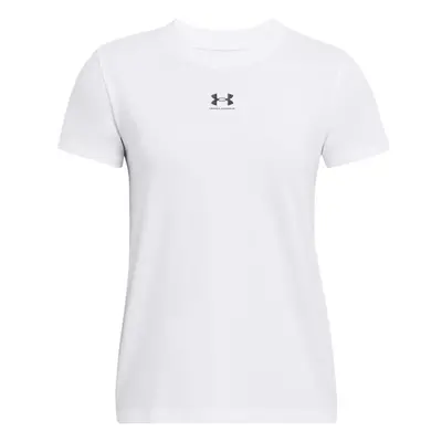 Under Armour OFF CAMPUS CORE Női póló, fehér, méret