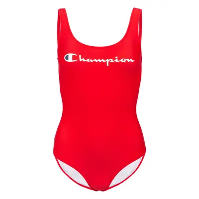 Champion SWIMMING SUIT Női egyrészes fürdőruha, piros, méret