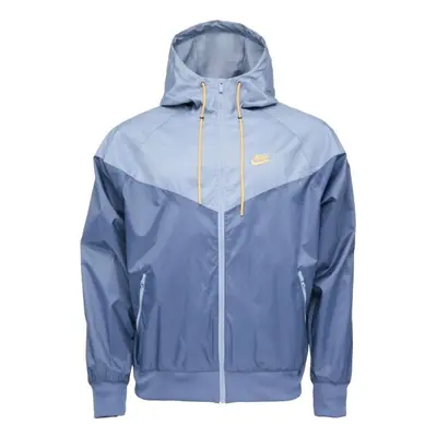 Nike HERITAGE ESSENTIALS WINDRUNNER Férfi kabát, kék, méret