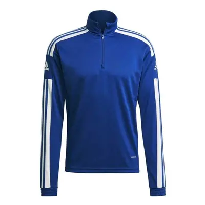 adidas SQUADRA21 TRAINING TOP Férfi pulóver futballra, kék, méret