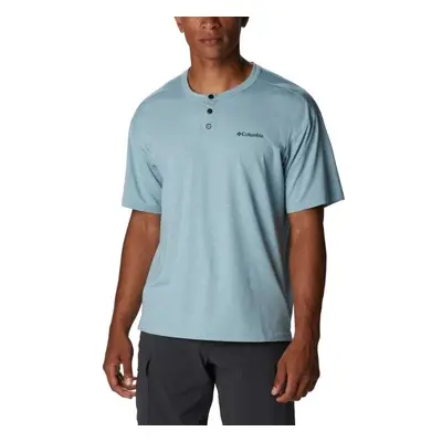 Columbia CORAL RIDGE PERFORMANCE SHORT SLEEVE Férfi póló, világoskék, méret