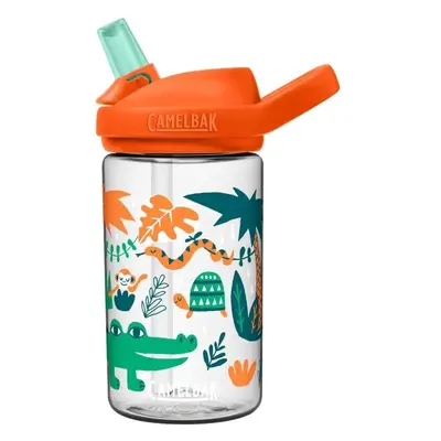 Camelbak EDDY+ KIDS 0,4L JUNGLE ANIMALS Gyerek kulacs, mix, méret