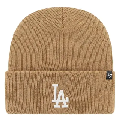 47 MLB LOS ANGELES DODGERS HAYMAKER CUFF KNIT Téli sapka, bézs, méret