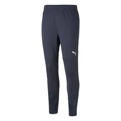 Puma TEAMCUP TRAINING PANTS Férfi melegítőnadrág sportoláshoz, sötétkék, méret