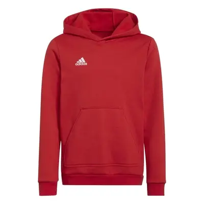 adidas ENT22 HOODY Y Junior futball pulóver, piros, méret