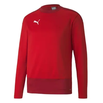 Puma TEAMGOAL TRAINING SWEAT Férfi sportpulóver, piros, méret