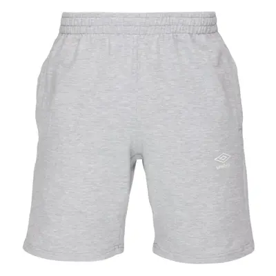 Umbro FRENCH TERRY SHORT ESSENTIALS Férfi melegítő rövidnadrág, szürke, méret