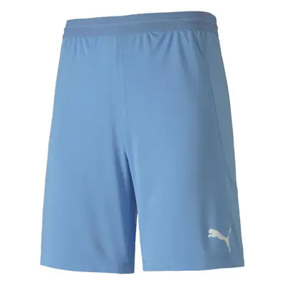 Puma TEAM FINAL KNIT SHORTS TEAM Férfi rövidnadrág, világoskék, méret