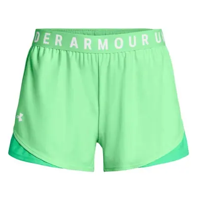 Under Armour PLAY UP SHORTS EMBOSS 3.0 Női rövidnadrág, zöld, méret