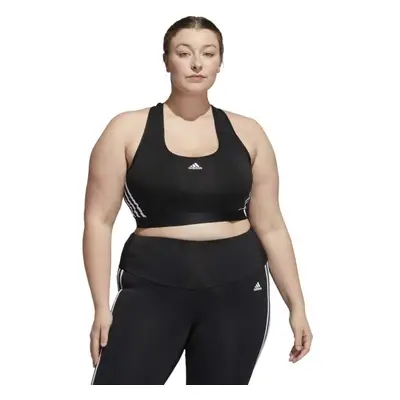 adidas PWR MS 3S PS Női plus size sportmelltartó, fekete, méret