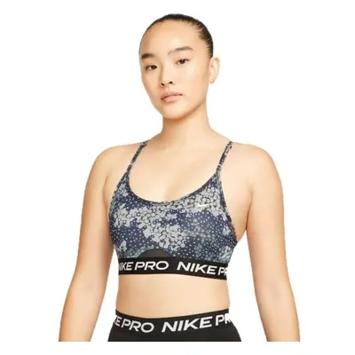 Nike NP DF INDY STRPY AOP BRA Női sportmelltartó, mix, méret