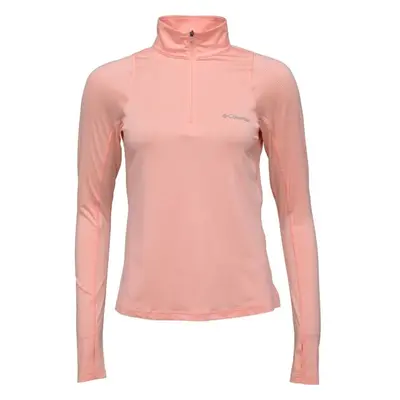 Columbia WEEKEND ASCENT™ HALF ZIP Női funkcionális pulóver, rózsaszín, méret