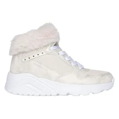 Skechers UNO LITE - COMFURT COLLAR Lány téli cipő, bézs, méret