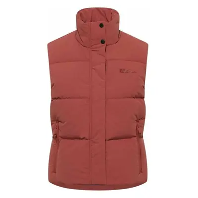 Jack Wolfskin NORDLICHT VEST W Női pehelytoll mellény, piros, méret