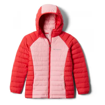 Columbia POWDER LITE GIRLS HOODED JACKET Gyerek dzseki, lazac, méret