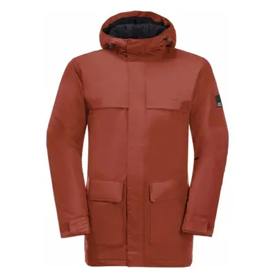 Jack Wolfskin WINTERLAGER Férfi parka, piros, méret