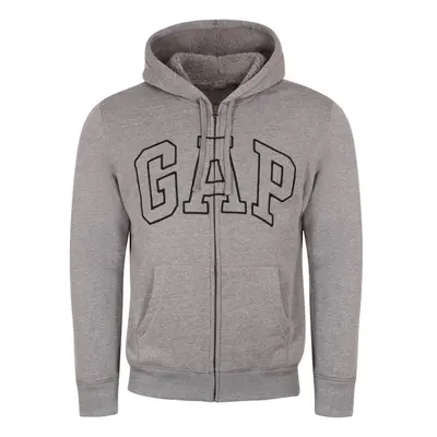 GAP V-GAP ARCH SHERPA FZ Férfi pulóver, szürke, méret