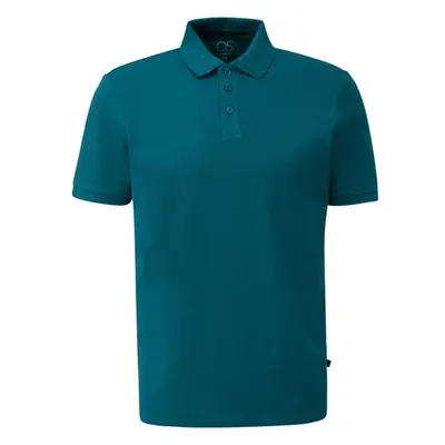 s.Oliver Q/S POLO SHIRT Férfi galléros póló, sötétzöld, méret