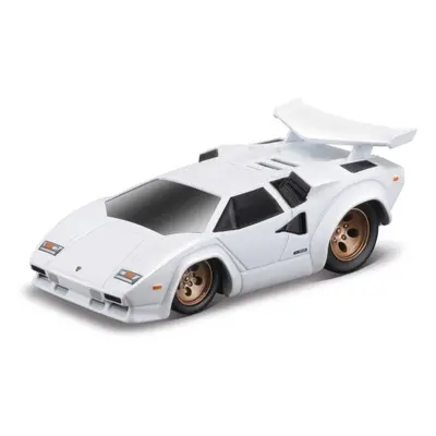 MAISTO LAMBORGHINI COUNTACH Autómakett, fehér, méret