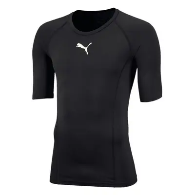 Puma LIGA BASELAYER TEE SS Férfi funkcionális póló, fekete, méret