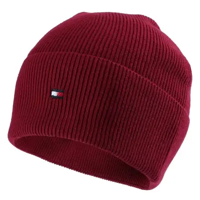 Tommy Hilfiger ESSENTIAL FLAG BEANIE Női téli sapka, piros, méret