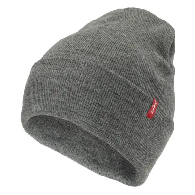 Levi's® SLOUCHY RED TAB BEANIE Férfi téli sapka, szürke, méret