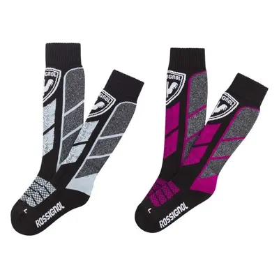 Rossignol JR THERMOTECH 2P X3 Gyerek sízokni, fekete, méret