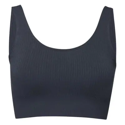 BOODY RIBBED SEAMLESS BRA Női melltartó, sötétszürke, méret