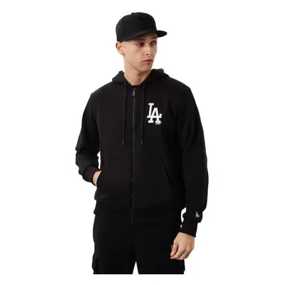 New Era MLB ESSENTIALS FZ HOODY LOSDOD Férfi pulóver, fekete, méret