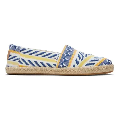 TOMS ALPARGATA ROPE Női espadrilles cipő, kék, méret