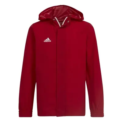 adidas ENT22 AW JKTY Junior futball kabát, piros, méret