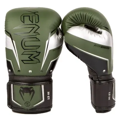 Venum ELITE EVO BOXING GLOVES Bokszkesztyű, khaki, méret