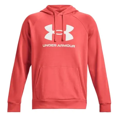 Under Armour RIVAL FLEECE LOGO HD Férfi pulóver, piros, méret