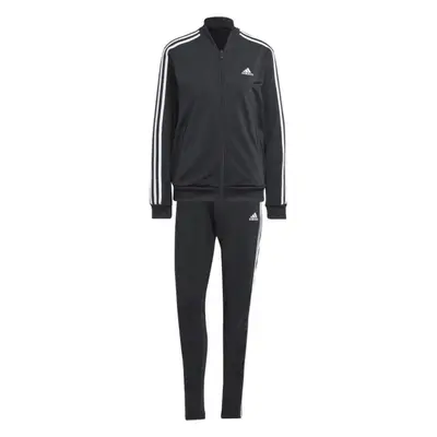 adidas ESSENTIALS 3-STRIPES TRACKSUIT Női melegítő szett, fekete, méret