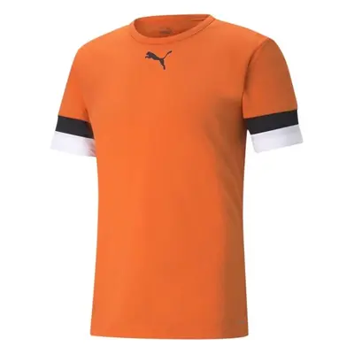 Puma TEAMRISE Fiú futballmez, narancssárga, méret