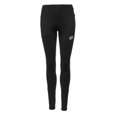 Lotto RUNNING LEGGINGS Férfi leggings futáshoz, fekete, méret