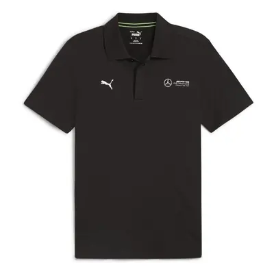 Puma MERCEDES-AMG PETRONAS F1 ESSENTIALS POLO Férfi pólóing, fekete, méret