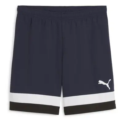 Puma INDIVIDUALRISE SHORTS JR Fiú futball rövidnadrág, sötétkék, méret