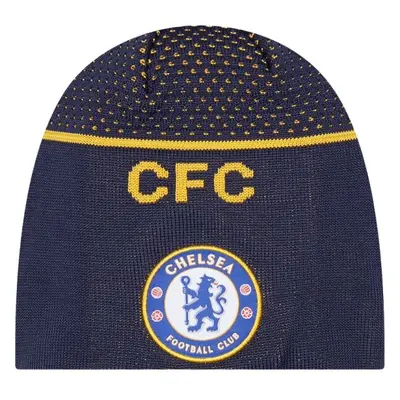 New Era ENGINEERED SKULL BEANIE CHELSEA FC Téli sapka, sötétkék, méret