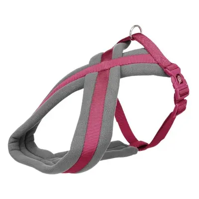 TRIXIE PREMIUM HARNESS Hám, bordó, méret