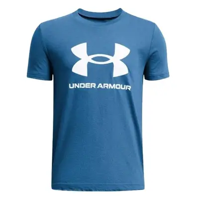 Under Armour SPORTSTYLE LOGO SS Fiú póló, kék, méret