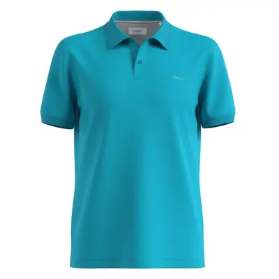 s.Oliver RL POLO NOOS Férfi galléros póló, türkiz, méret