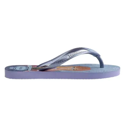 HAVAIANAS KIDS SLIM PRINCESS Lány strandpapucs, világoskék, méret 33/34