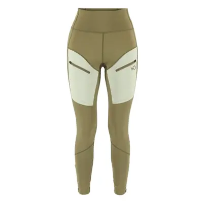 KARI TRAA ANE HIKING TIGHTS Női legging, khaki, méret