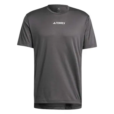 adidas TERREX MULTI T-SHIRT Férfi póló, sötétszürke, méret