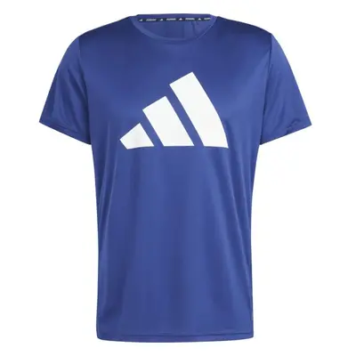 adidas RUN IT TEE Férfi felső, kék, méret