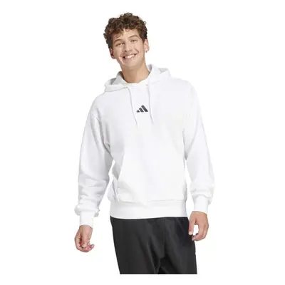 adidas ESSENTIALS FEELCOZY HOODIE Férfi pulóver, fehér, méret