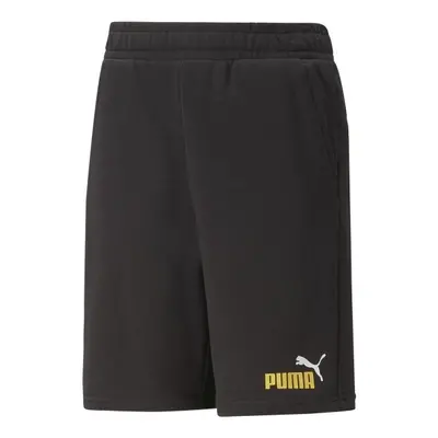 Puma ESS+2 COL SHORTS TR B Fiú rövidnadrág, fekete, méret