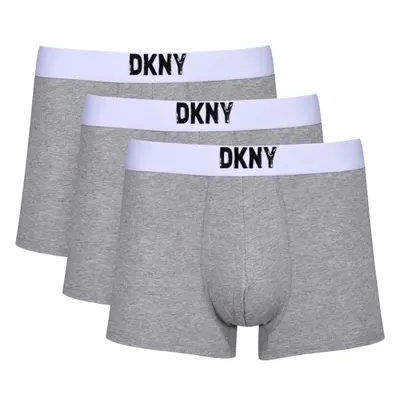 DKNY LAWRENCE Férfi bokszeralsó, szürke, méret