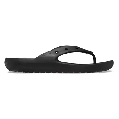 Crocs CLASSIC FLIP V2 Uniszex strandpapucs, fekete, méret 42/43